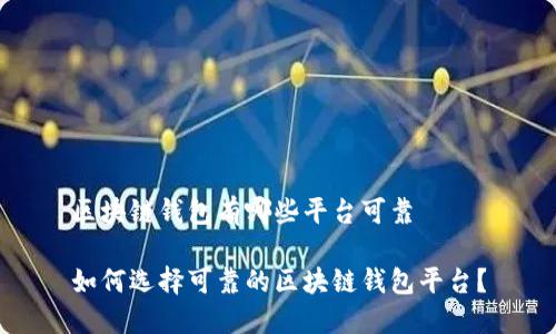 区块链钱包有哪些平台可靠 

如何选择可靠的区块链钱包平台？