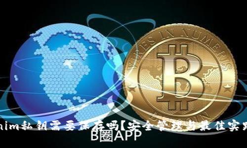 Tokenim私钥需要保存吗？安全管理与最佳实践解析