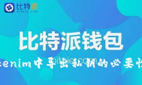 在Tokenim中导出私钥的必要性分析
